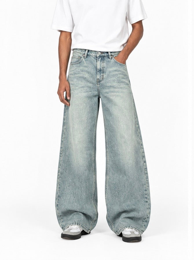 MW#2 WIDE-LEG BAGGY JEANS