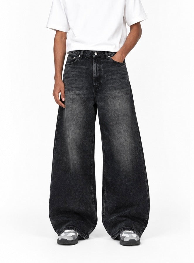 MW#2 WIDE-LEG BAGGY JEANS