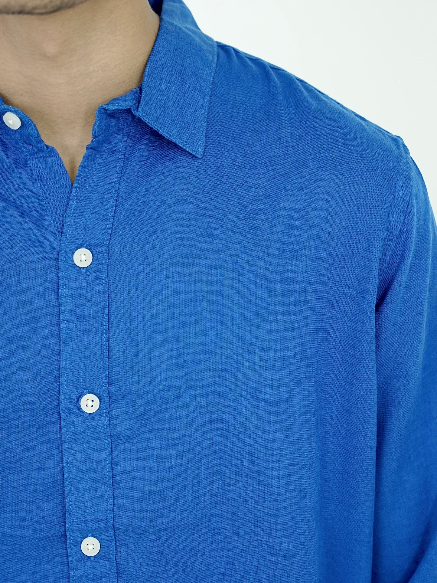 plain linen shirt
