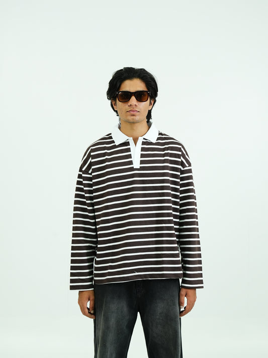 Full sleeve polo t shirt