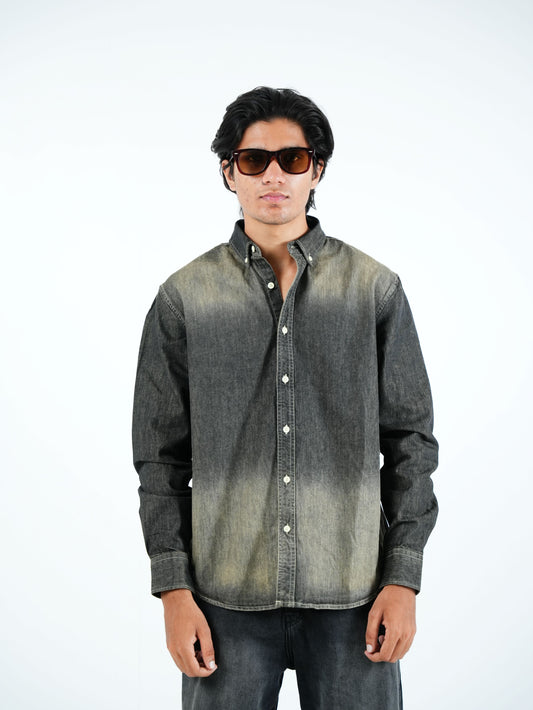 WASHED DENIM SHIRT
