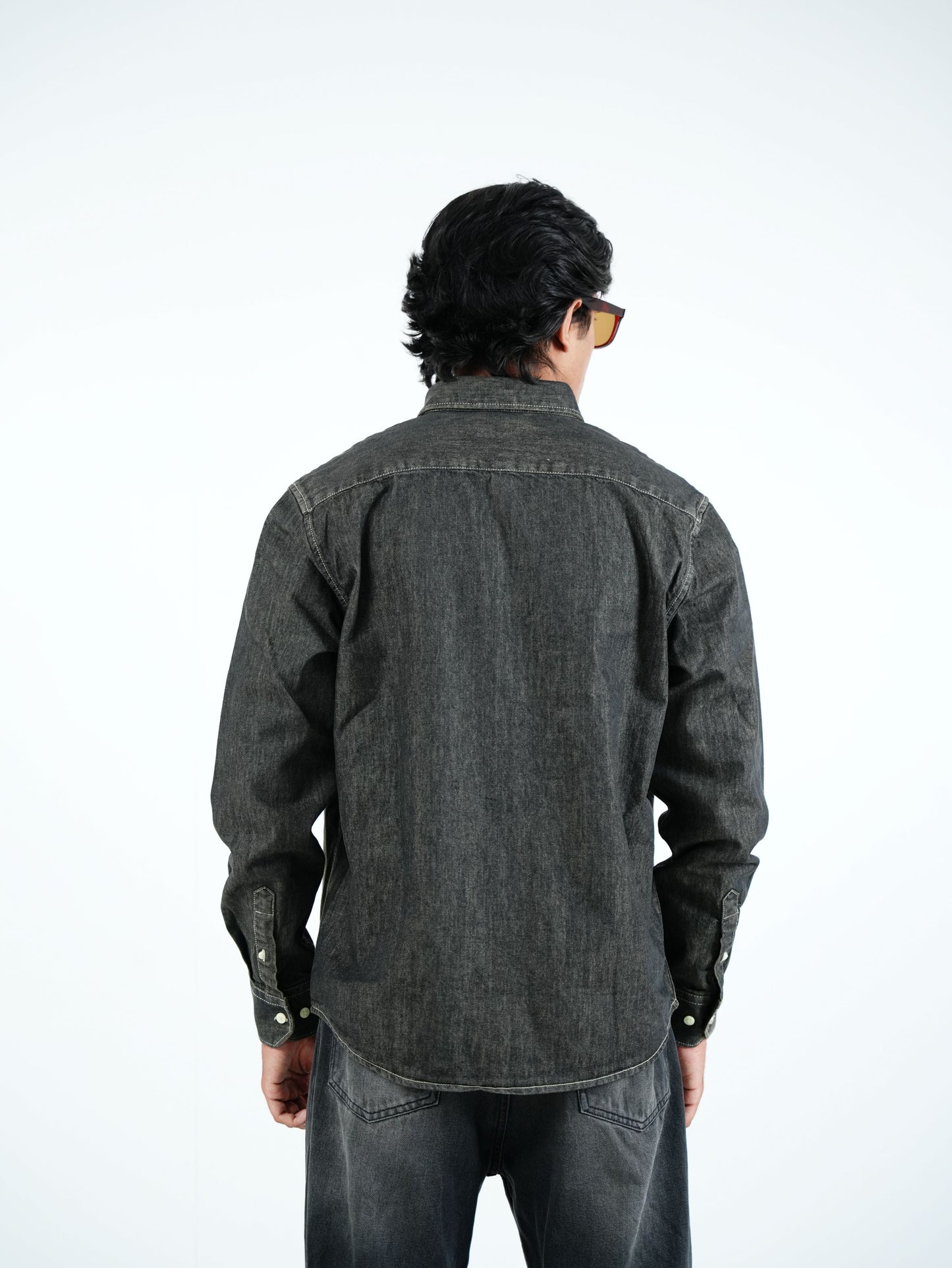 WASHED DENIM SHIRT