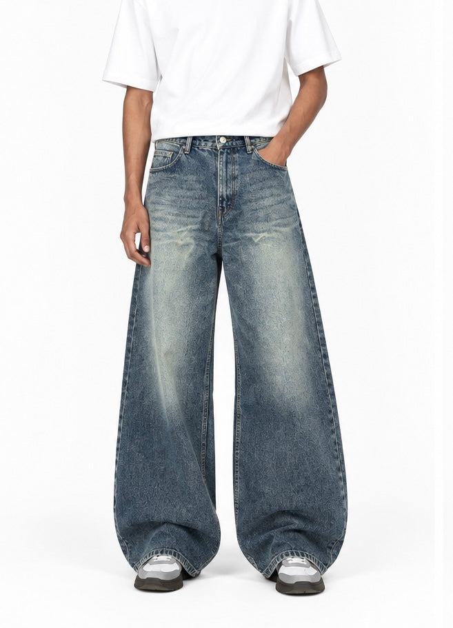 MW#2 WIDE-LEG BAGGY JEANS